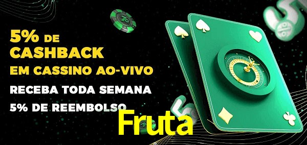 Promoções do cassino ao Vivo Fruta